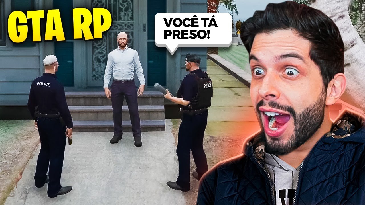PASSAPORTE CANCELADO?! FUI PRESO ROUBANDO CASAS NO GTA RPP