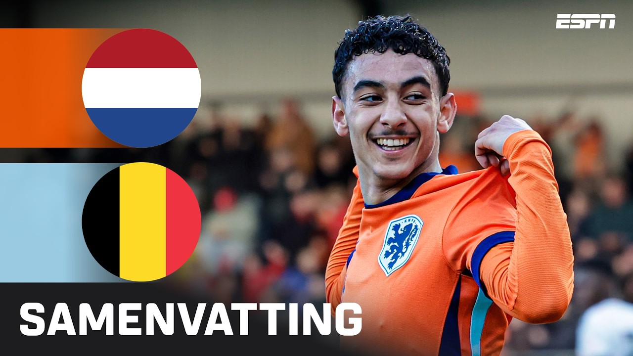 ✨ AYOUB OUFKIR debuteert met ASSIST & GOAL 👏🥵 | Samenvatting Jong Oranje - Jong Belgi&euml;