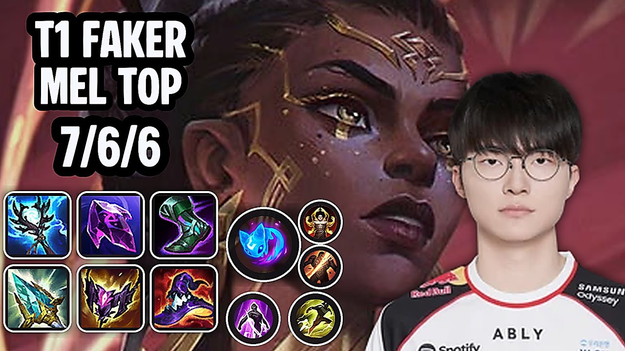 T1 Faker Mel Top SoloQ Replay 20260328