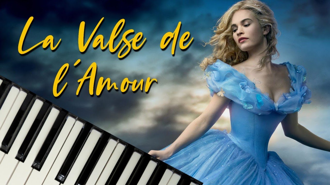 La Valse de l'Amour - PIANO COVER ADVANCED TUTORIAL with sheet music / Disney's live Cinderella 2015