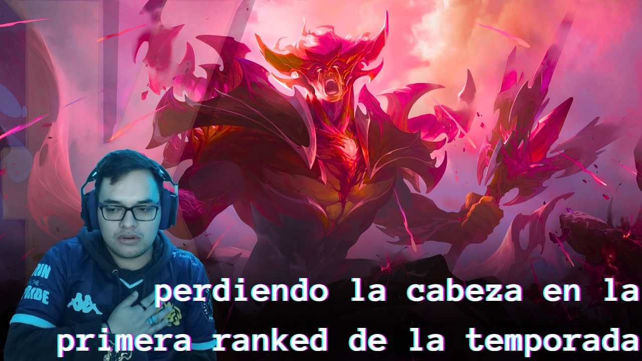 perdiendo la cabeza en la primera ranked de la temporada