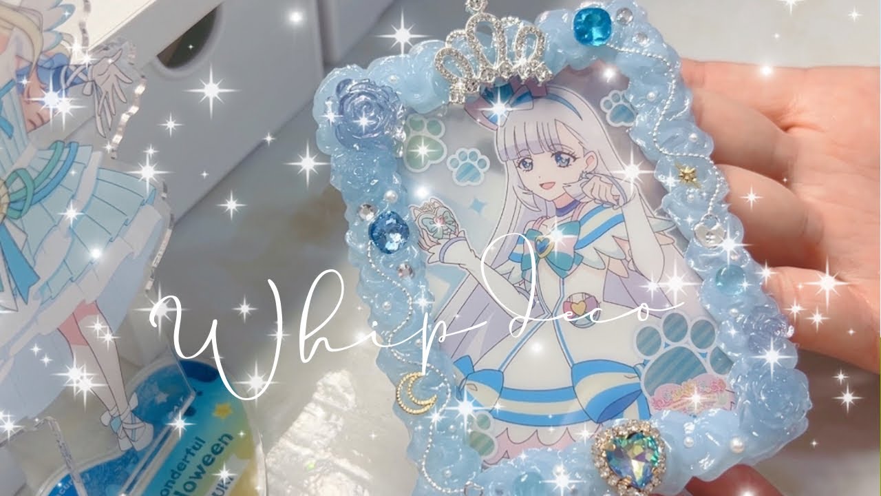 🩵キュアニャミー🩵ニャミーカラーでホイップデコ⟡.*ʚ🎀ɞ