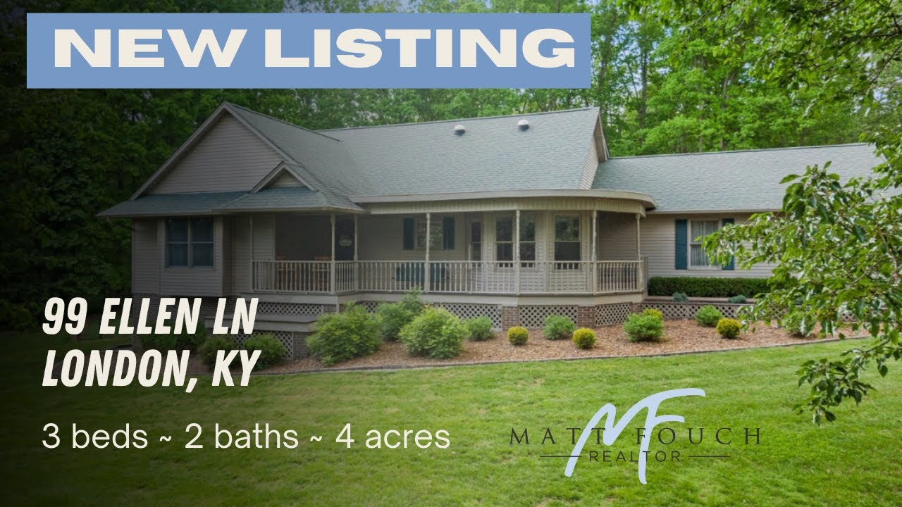 Kentucky Home For Sale ~ 99 Ellen Ln. London, KY ~ Kentucky Real Estate (SOLD)
