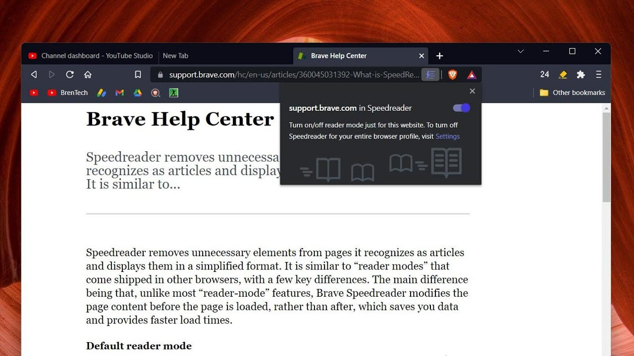 How to enable Brave's 