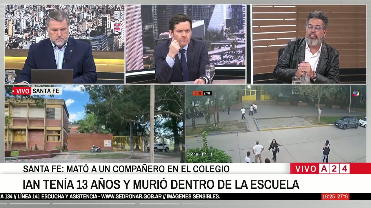 🔴 CONMOCI&Oacute;N SANTA FE: MAT&Oacute; A UN COMPA&Ntilde;ERO EN EL COLEGIO