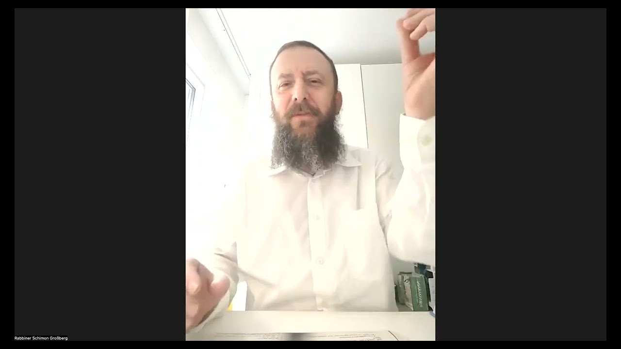Pessach-Seminar der IRGW, Rav Schimon Großberg, Interessantes über Pessach