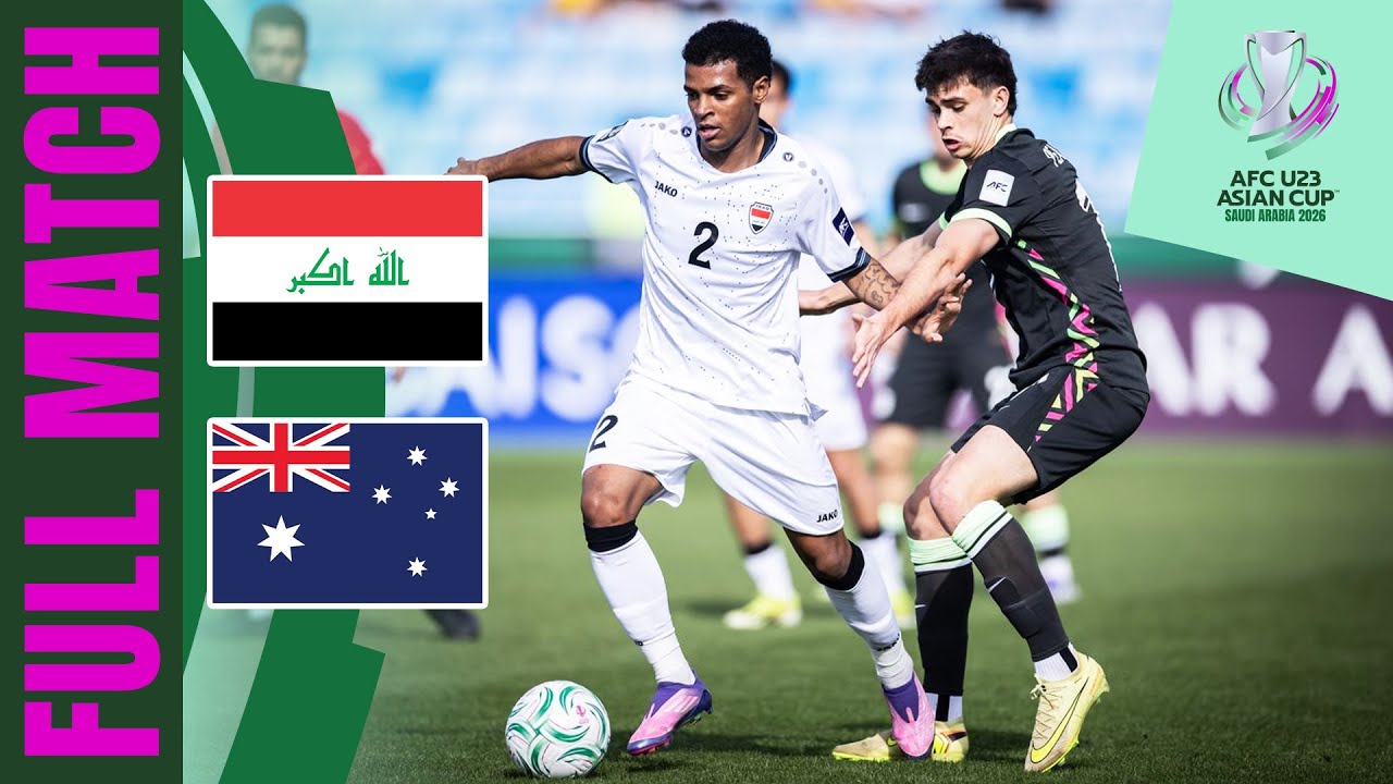 Iraq vs Australia | Full Match | AFC U23 Asian Cup™ 2026 – Group Stage