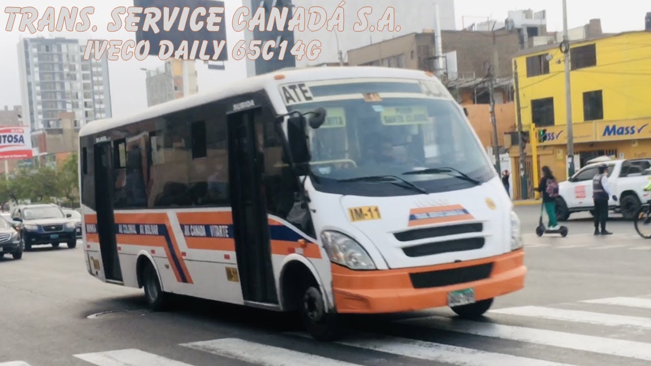 Iveco Daily 65C14G|Trans. Service Canad&aacute; S.A. [RUTA IM-11]