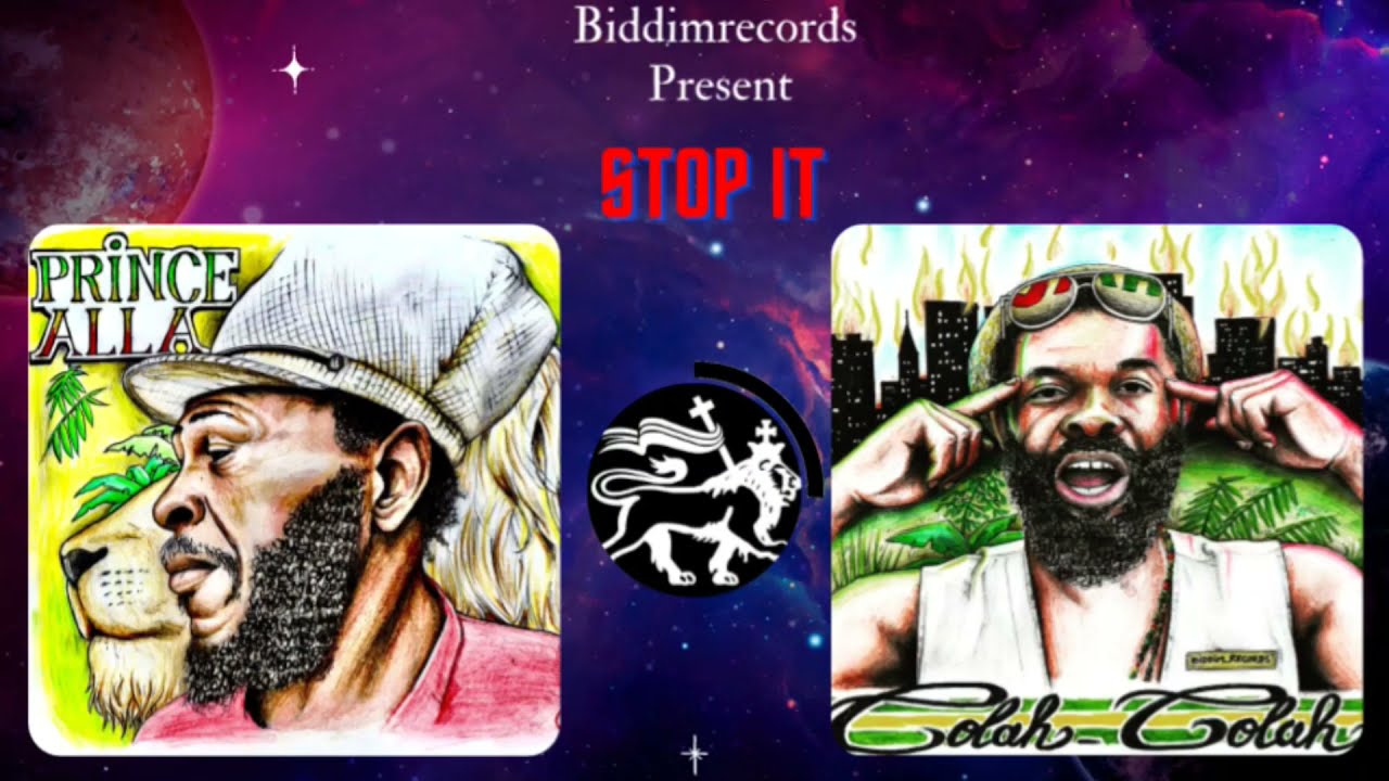 Prince Alla feat Colah Colah - Stop it - (Biddim records 2021) Various artists