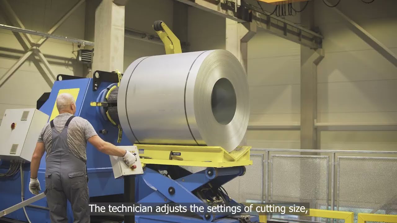 Sheet Steel Decoiler