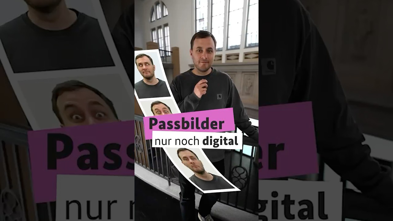 Ab dem 1. Mai wird das Passbild digital! #bundesregierung #digitalisierung