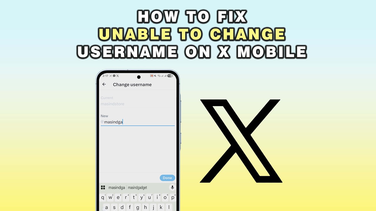 How to Fix Unable to Change Username on X Mobile (2026 Guide)