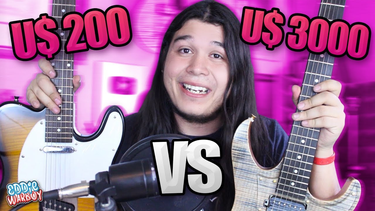 ¡GUITARRA CARA vs BARATA! ¿Es mucha diferencia? | Eddie Warboy