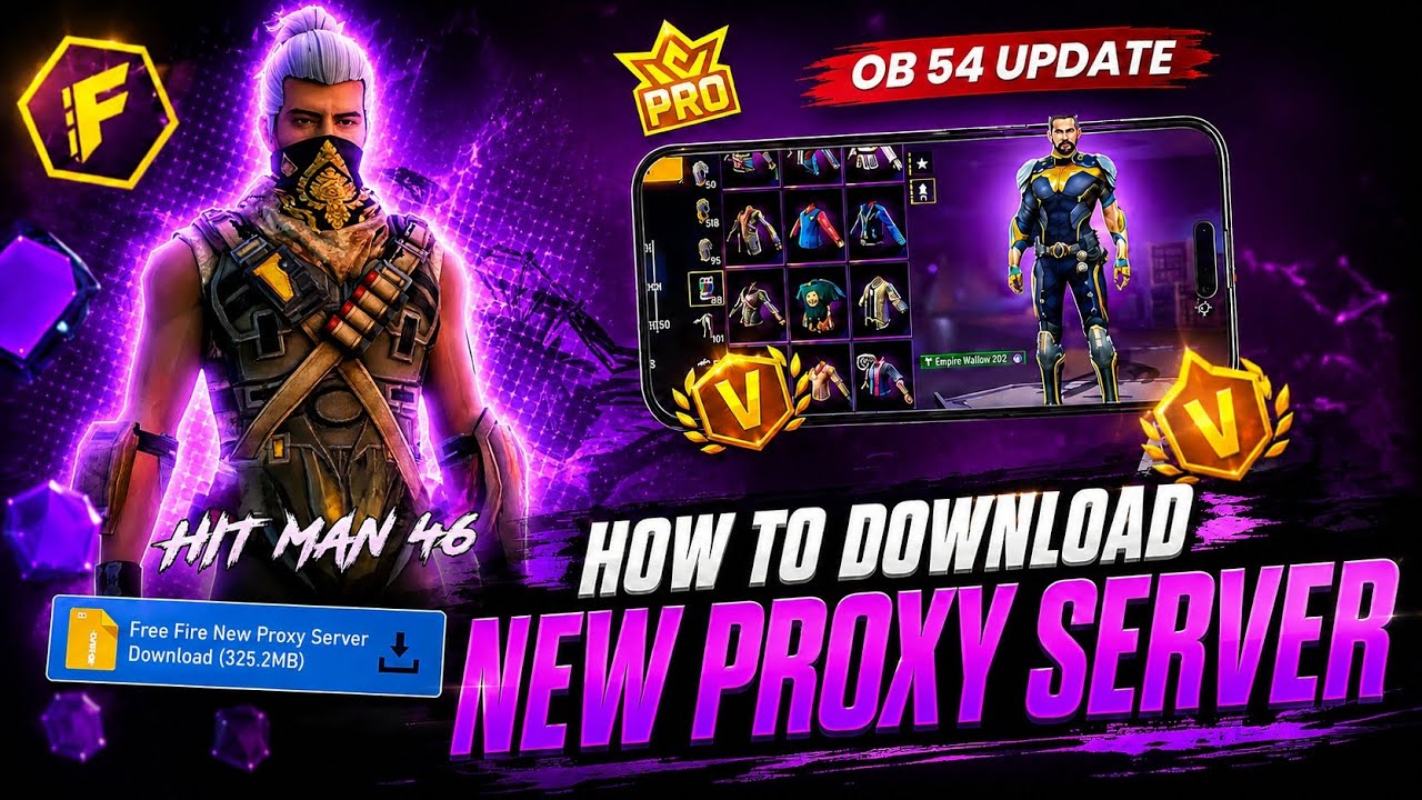 💢OB54 LATEST VIP PROXY SERVER 😱 IN ALL DEVICE WORKING SET UP VIDEO TAMIL ‼️#freefire #proxyserverff 
