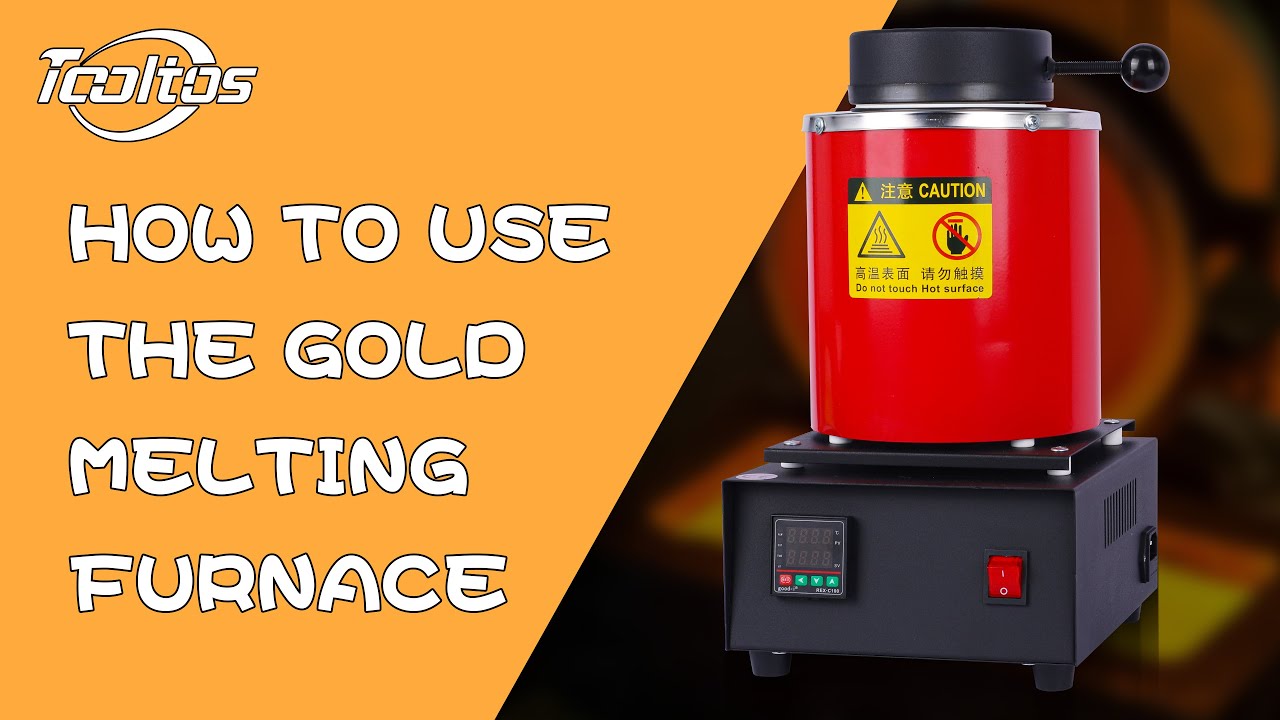 How do I use the digital automatic gold electric melting furnace?