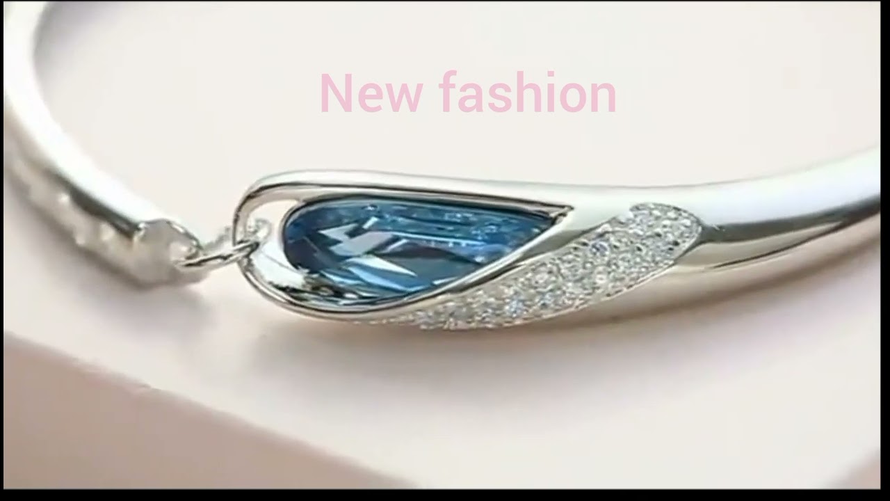 pure white gold bracelet women design