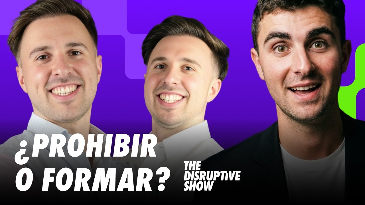 ¿La IA está volviendo más TONTOS a nuestros hijos? | The Disruptive Show 19