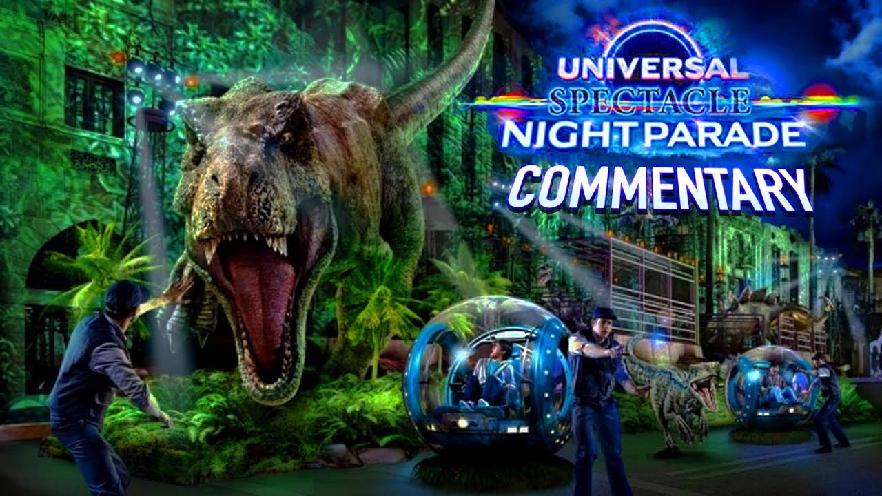 JURASSIC WORLD Night Parade | Universal Studios Japan - Commentary