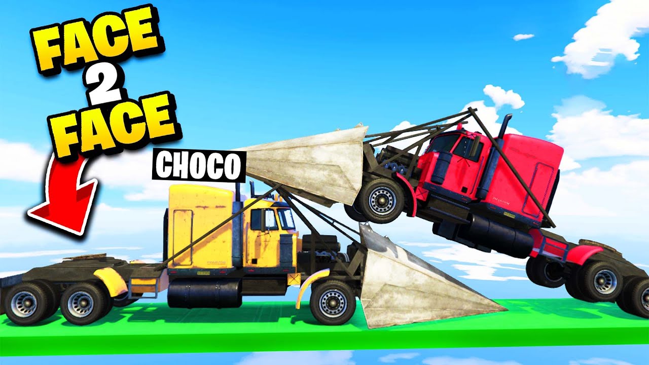 FUNNIEST FACE 2 FACE GTA 5 RACE!