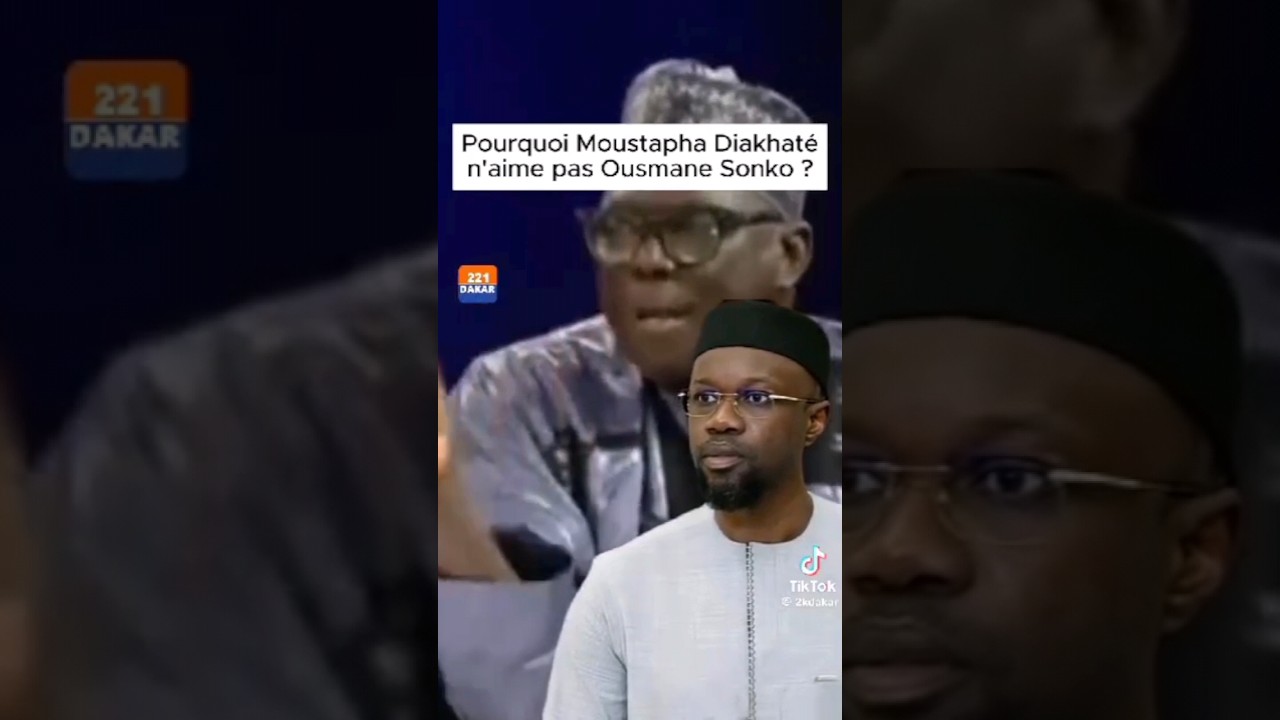 MOUSTAPHA DIAKHAT&Eacute; N'AIME PAS OUSMANE SONKO ET SON PARTIE PAST&Eacute;F LES PATRIOTES