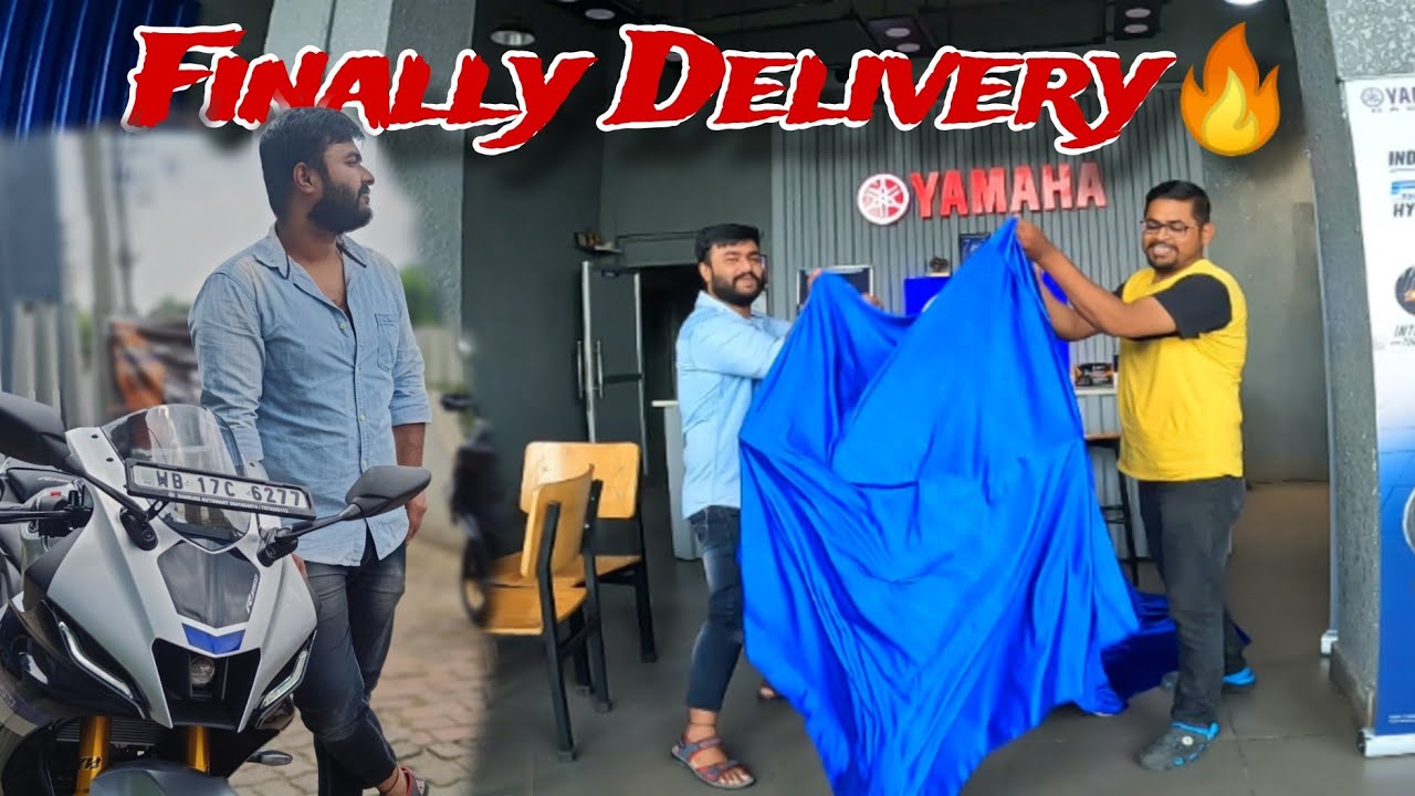 Taking Delivery of New Bike R15m 2025 | Yamaha R15M V4 Bs7 Delivery in India🔥A2Z Details💥🔥