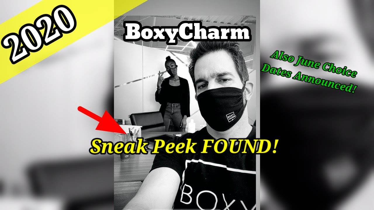 BoxyCharm Sneak Peek Found & June Choice Dates Announced! | SelfTaught Beauty