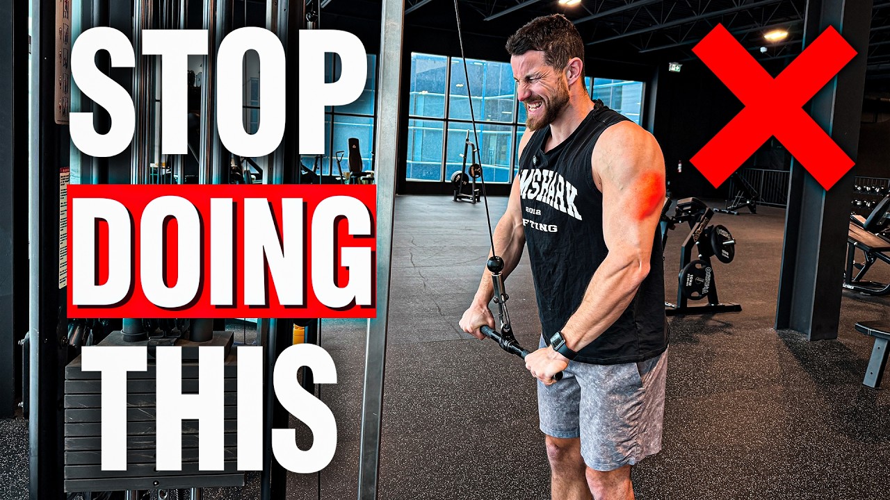 How To Properly Do Tricep Pushdowns (TRY THIS!)