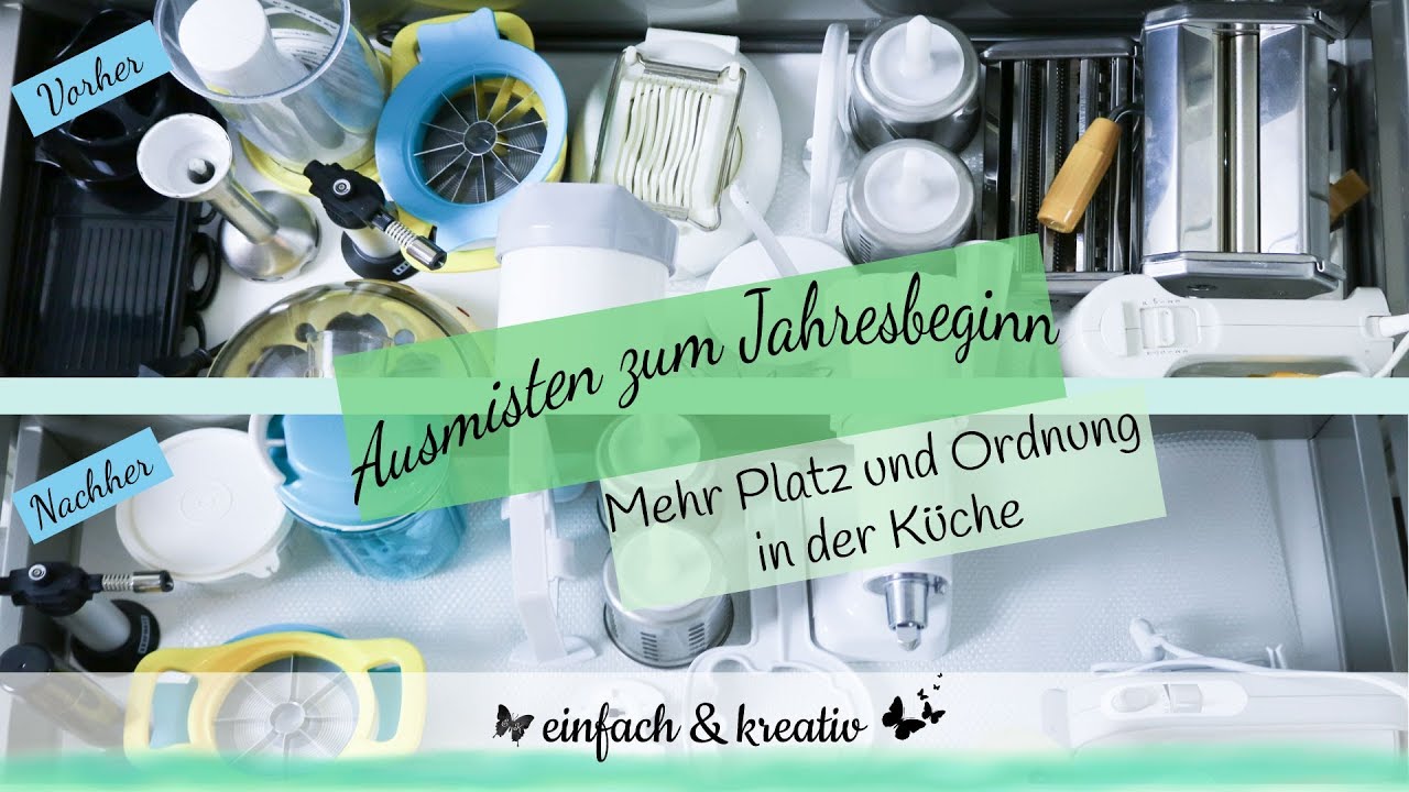 Frühjahrsputz 2018 - Ausmisten in der Küche | Die Ordnungsfee