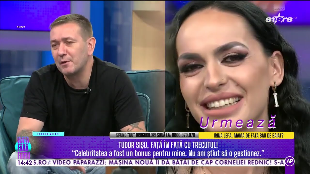 TUDOR SIȘU, FAȚĂ ÎN FAȚĂ CU TRECUTUL!  “Îmi doresc al treilea copil, să fiu tată cu adevărat.