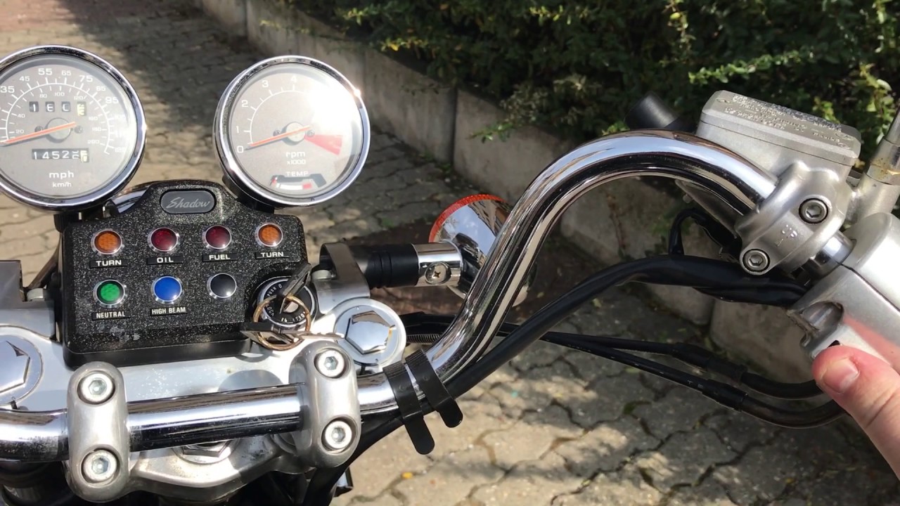 Honda VT 800 Shadow Driving test and sound