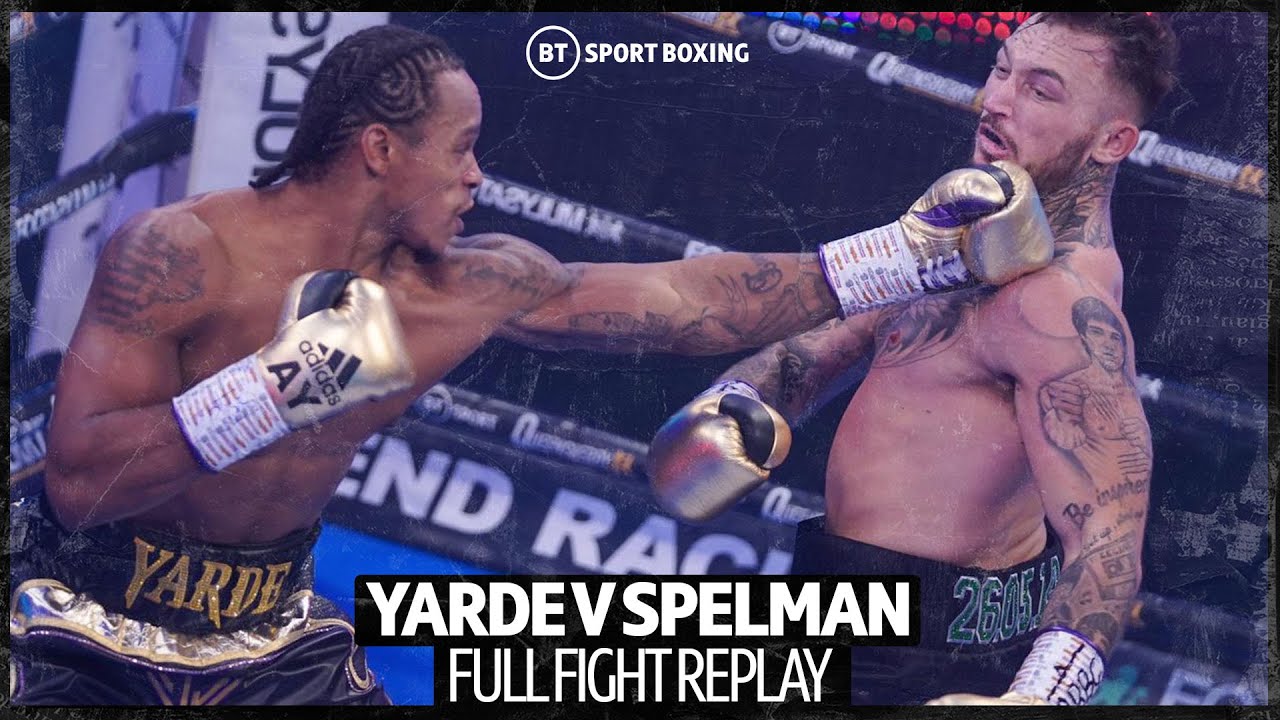Full fight: Anthony Yarde v Dec Spelman