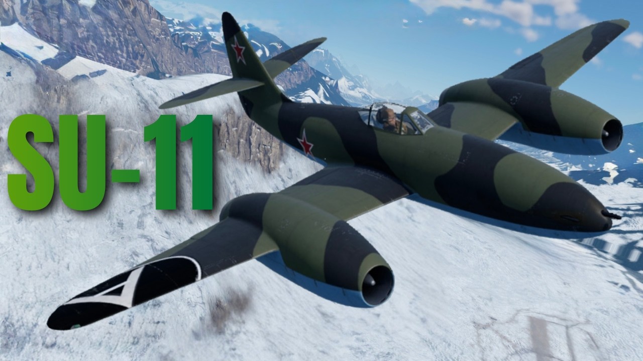 War Thunder Mobile | SU-11 | The Best Turbojet Fighter