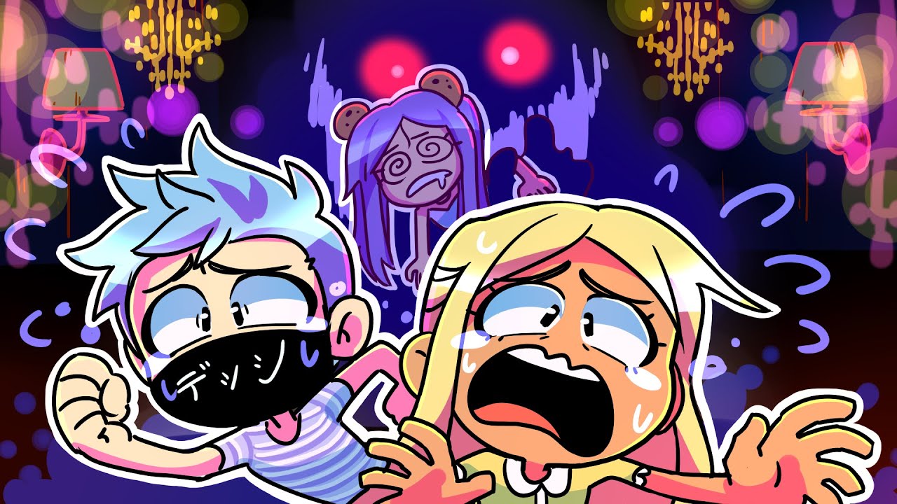 Trapped in a Haunted Hotel Overnight... Roblox Hotel Stories!