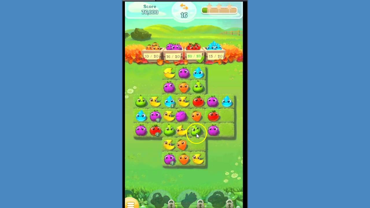 Farm Heroes Super Saga Level 9 ~ SUPER CROPSIES!