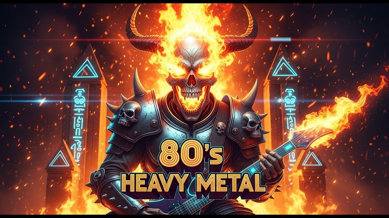 ⚡ 1 HOUR of PURE 80s HEAVY METAL | Riffs, Fire & Glory