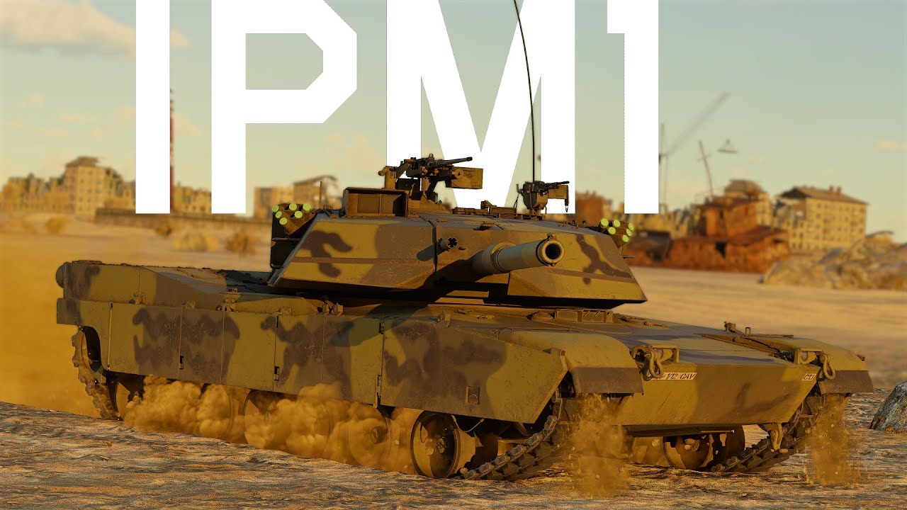 Still Balanced 105mm AbramsㅣWar Thunder IPM1ㅣUHQ 4K