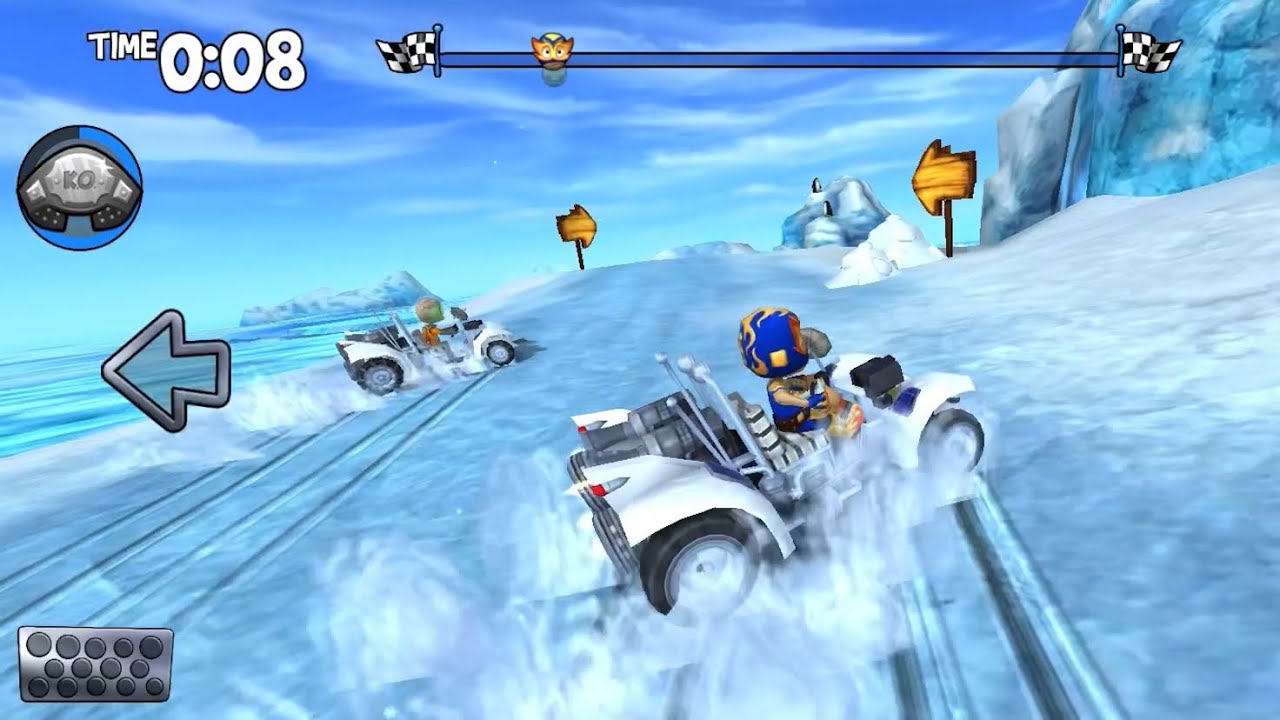 Typhoon Trophy Glacier Gulch & Misty Marsh Super Races Beach Buggy Racing | BB Racing