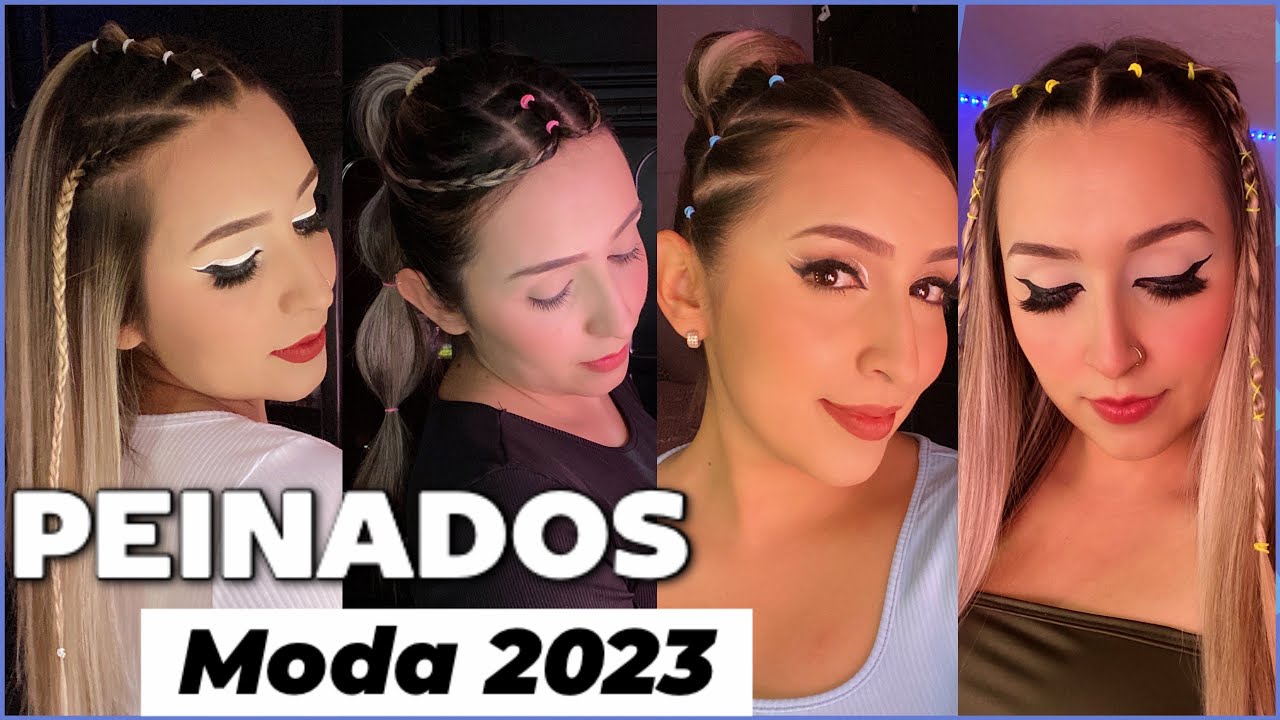 PEINADOS TENDENCIAS 2025 | PEINADOS JUVENILES DE MODA | PEINADOS BONITOS CON LIGAS 2025