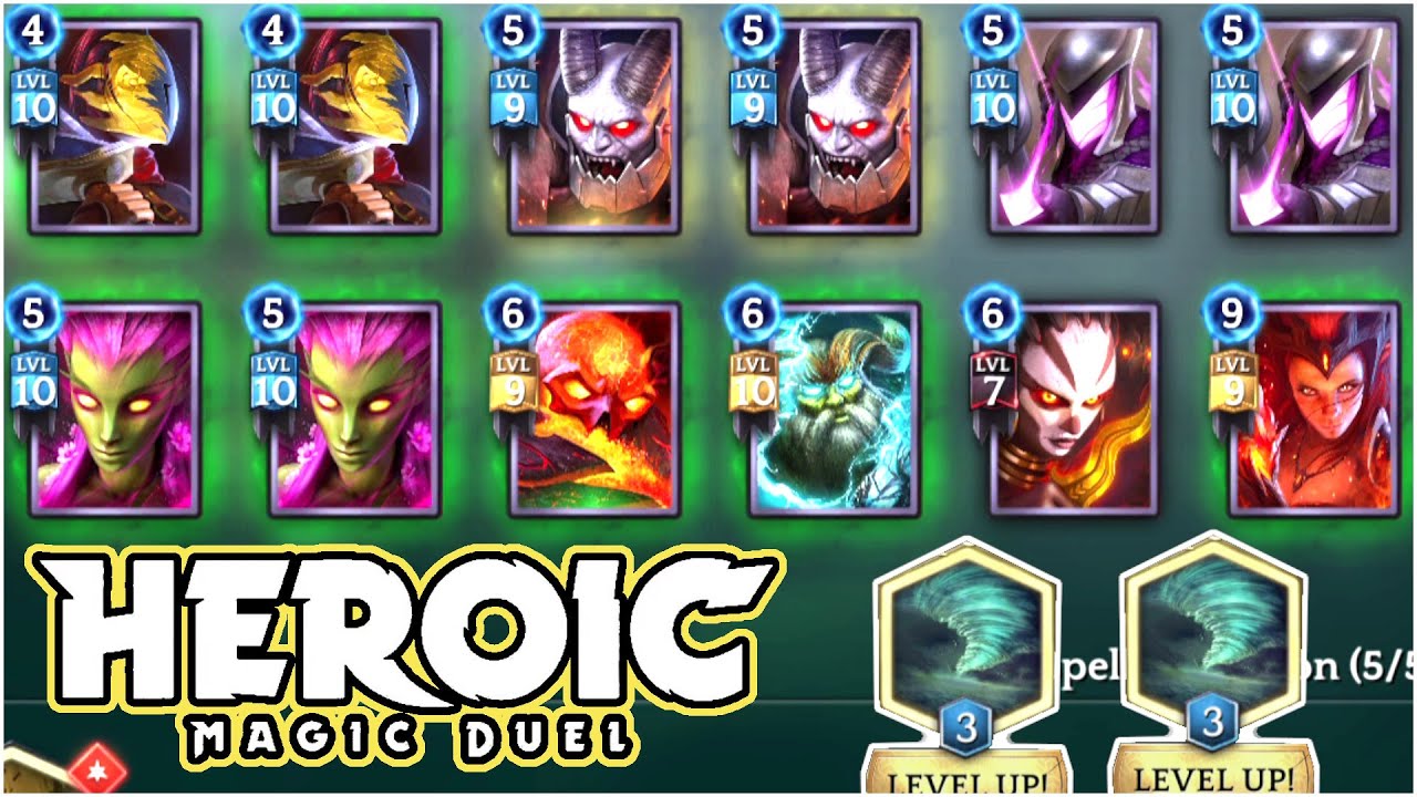 Heroic Magic Duel🔥 Best Strategy to Win Colossus Awakening ( Vortex with Executioner )  📣 Gameplay
