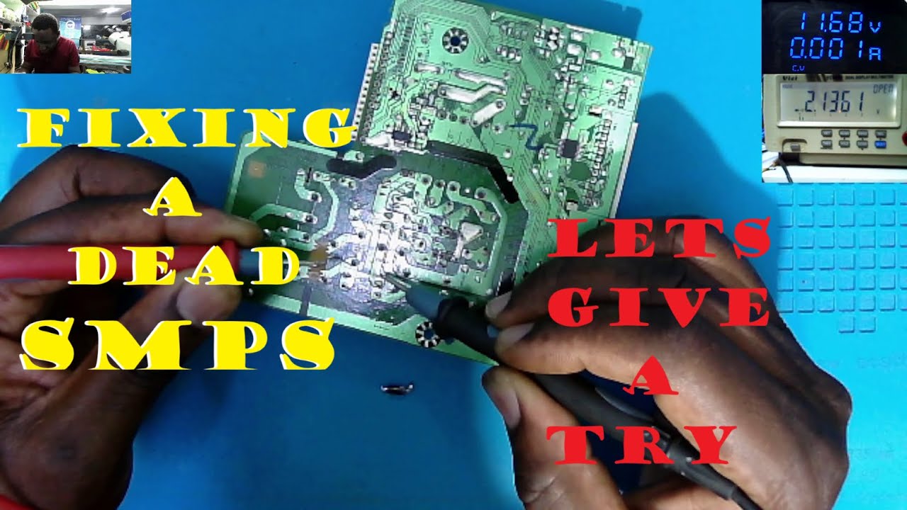 Samsung Digital Video Disc Player Model DVD-E360 No Power SMPS Repair.