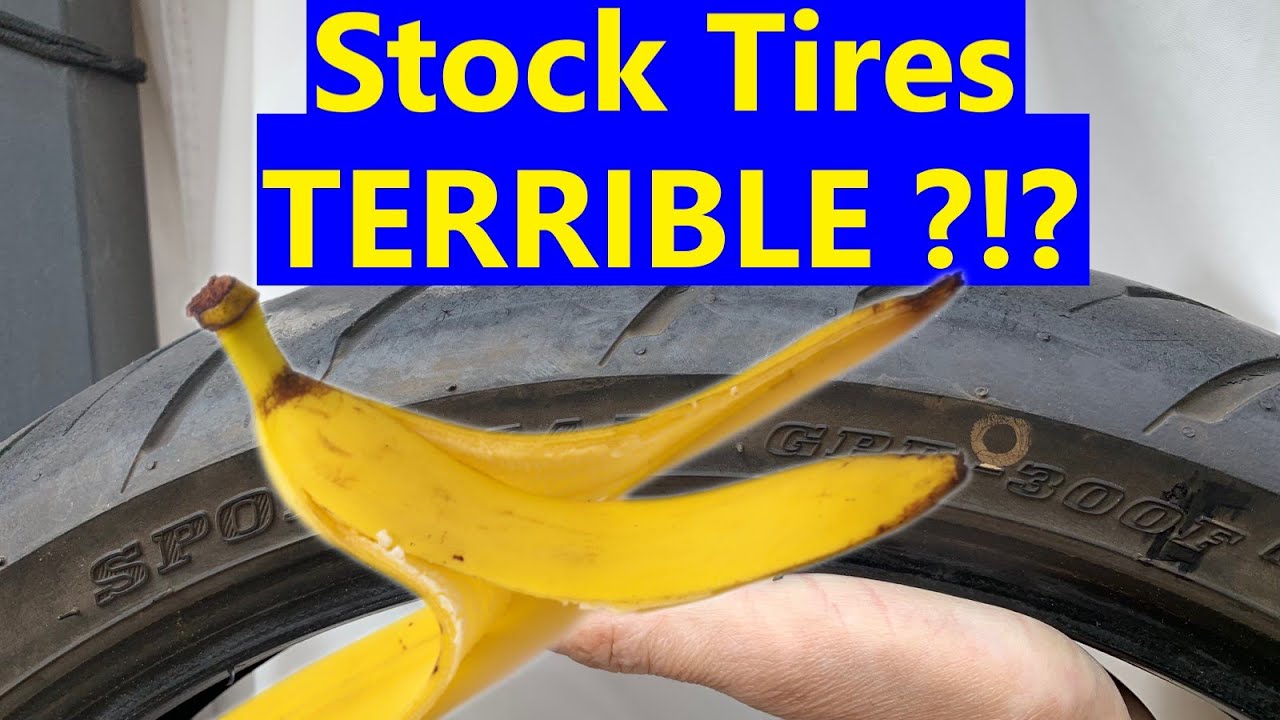 Are Stock MT-03 Dunlop GPR300 Tires BAD?!?