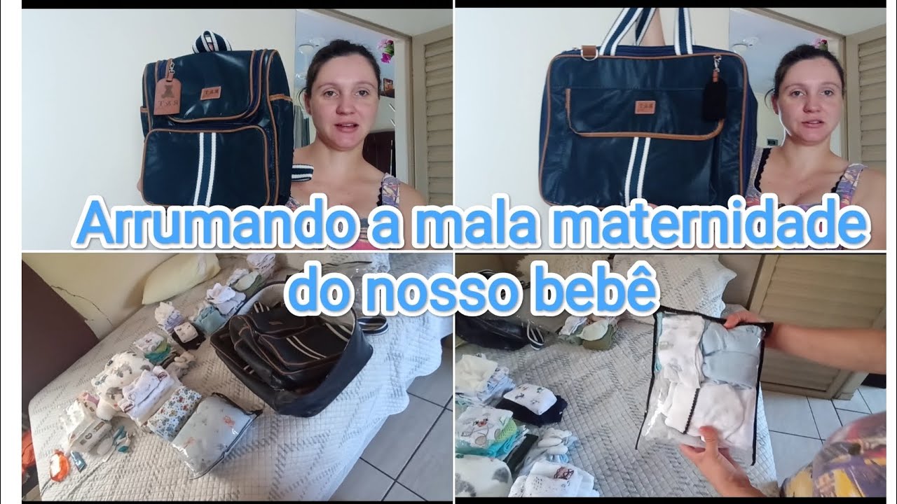 Arrumando a mala maternidade do nosso bebê 