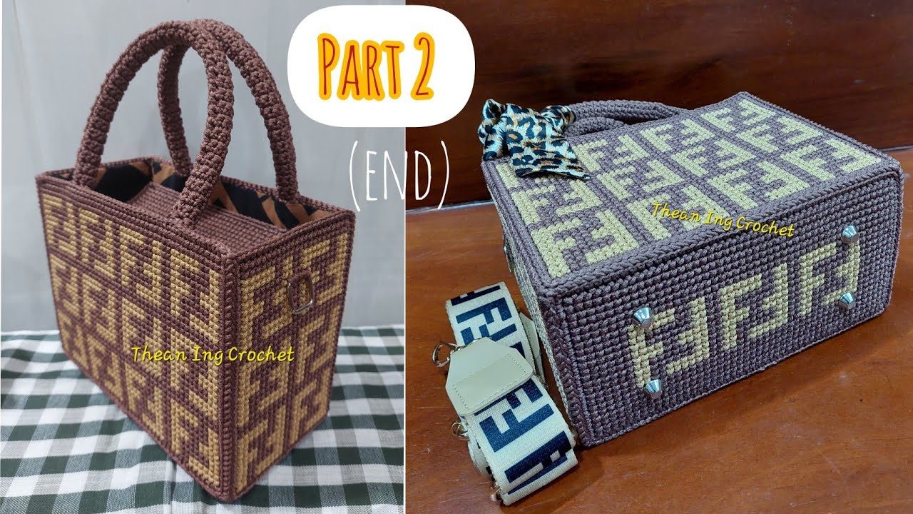 Fendi bag handmade part 2(end)