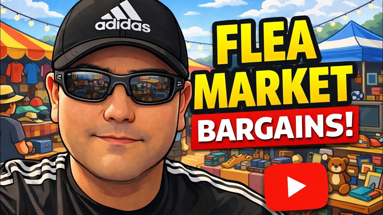 Блошиный рынок в Палмвью, штат Техас, Лос-Анджелес.