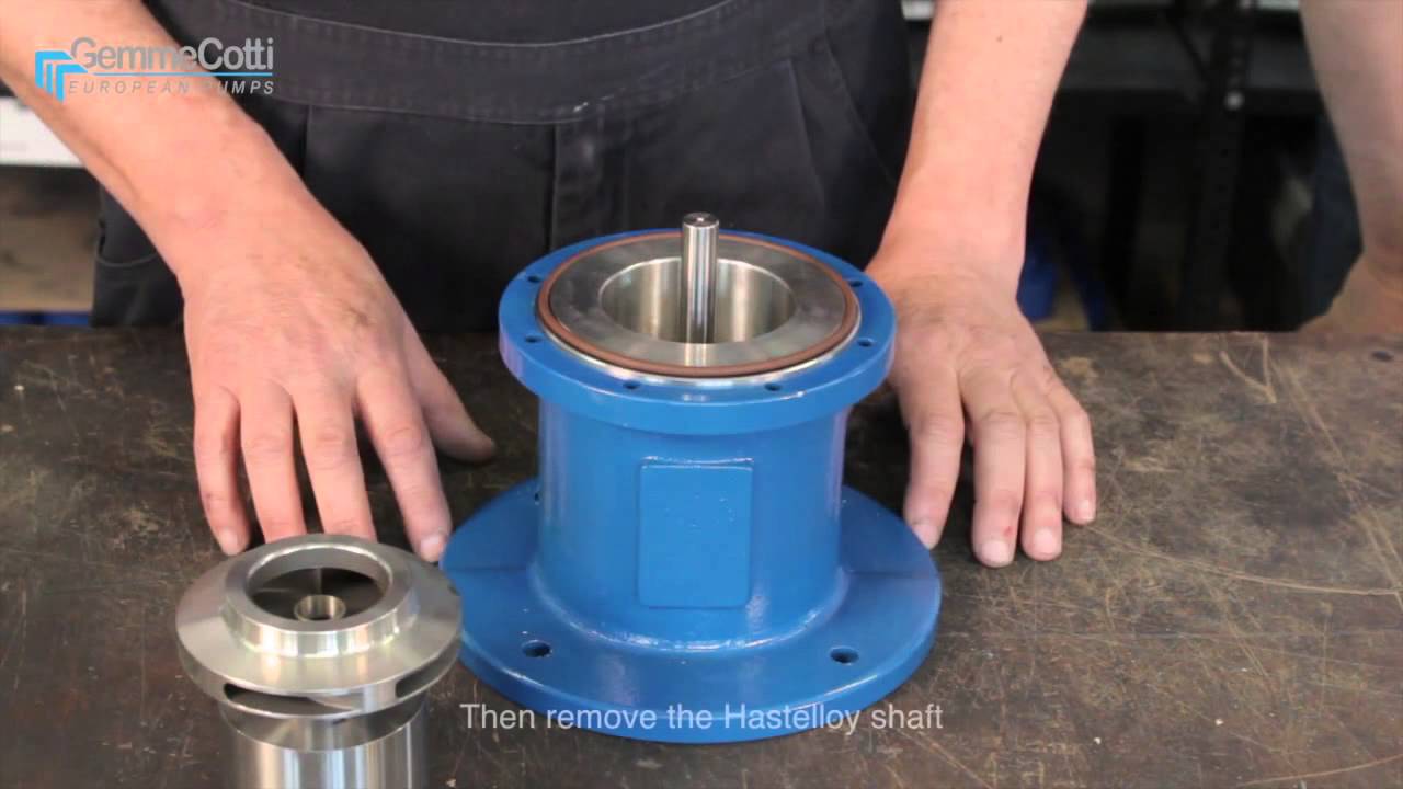 MAG DRIVE CENTRIFUGAL PUMP AISI 316 MOD. HTM SS 316 - TUTORIAL eng HD