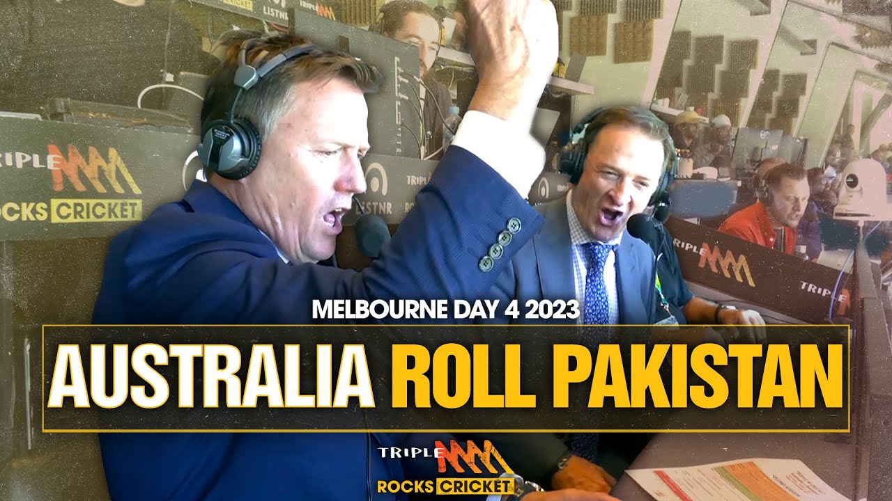 Australia Bowl Pakistan Out On Day 4 At The MCG | Triple M Cricket