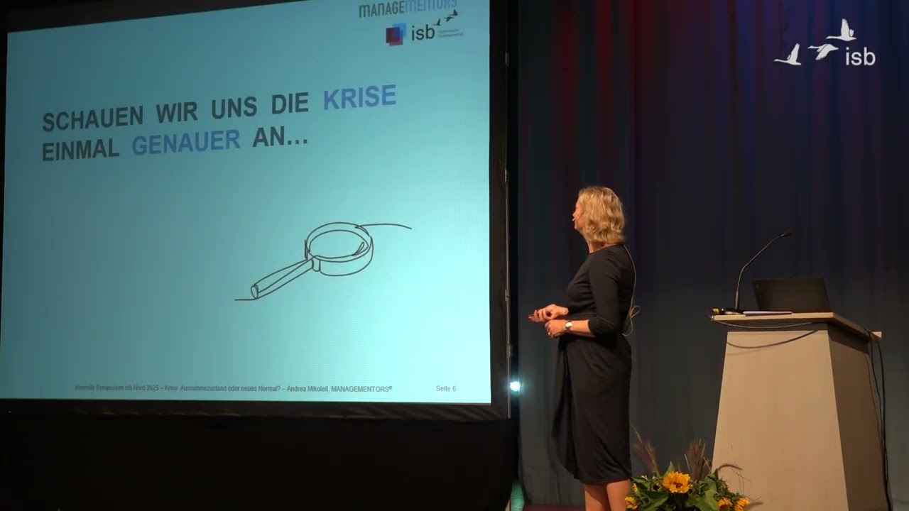 Krise – Ausnahmezustand oder neues Normal?; Andrea Mikoleit; isbNord; 2025