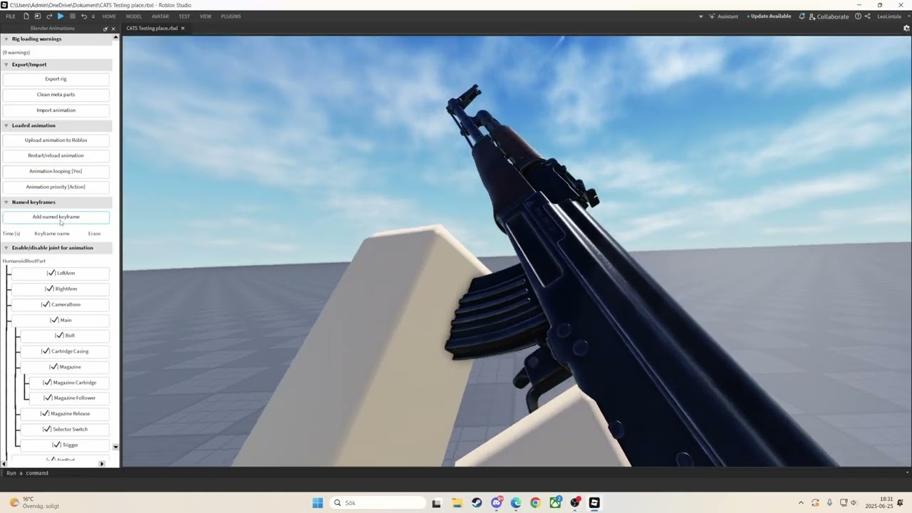 Ak47 Reload Remake