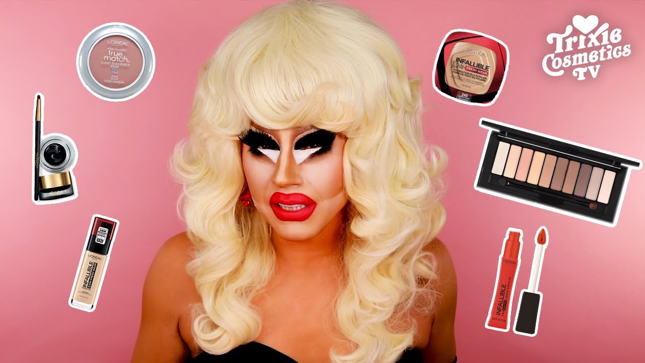 Trixie Makeup Using L'Oréal Products