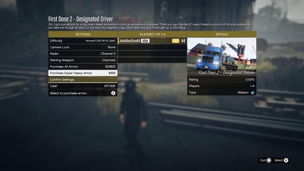 First Dose Missions GTA ONLINE